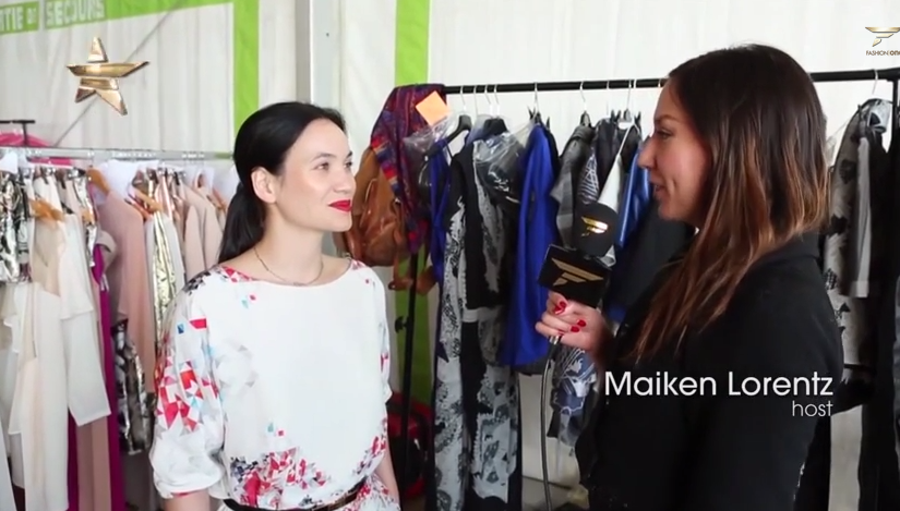 Backstage with Christine Phung on her Liquid Dilution-themed Spring/Summer 2014 Collection