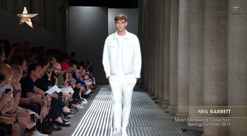 Neil Barrett presents a minimal take on the contemporary urban male for Spring/Summer 2015