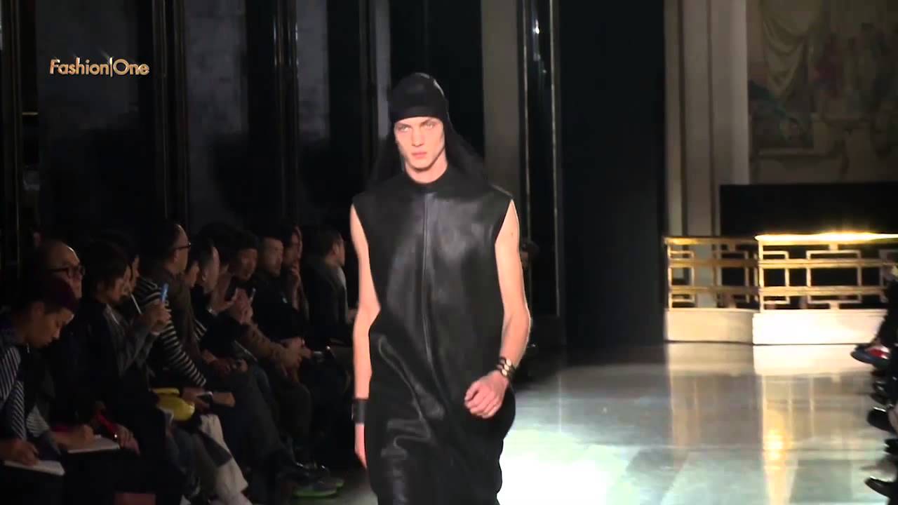 A Moody Force:  Rick Owens Paris Menswear Collection Autumn/Winter 2014-15