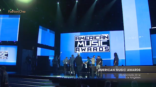 Behind the Scenes at the American Music Awards 2014