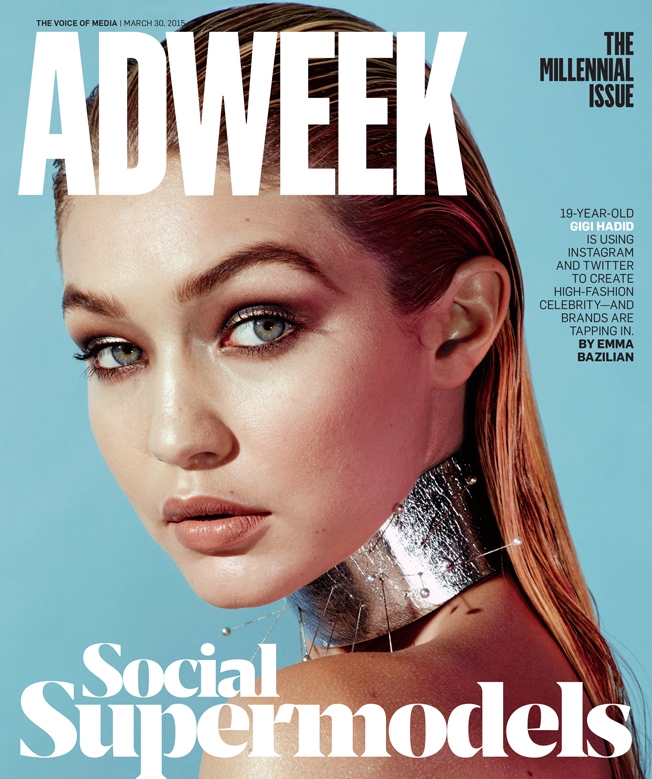 Gigi Hadid Covers Adweek, the Face of Millennial Models