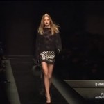 Monochrome Vamps, Polkadots and Masculinity all in a Sexy Mix at Emanuel Ungaro