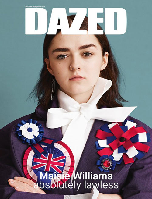 Maisie Williams Covers Dazed & Confused Magazine