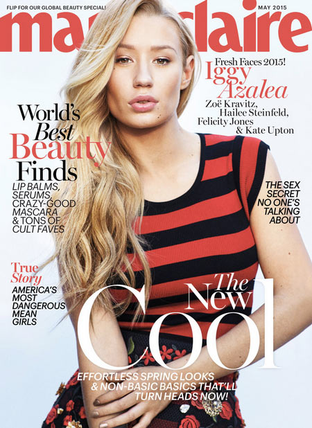 Iggy Azalea Covers Marie Claire with Zoe Kravitz, Kate Upton, and More