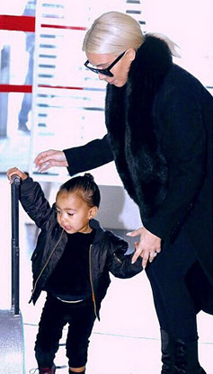 North West Loves Frozen, Leaves Fashion Week in Style