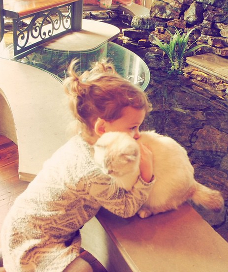 Lily Aldridge’s Daughter BFFs with Taylor Swift and Cats
