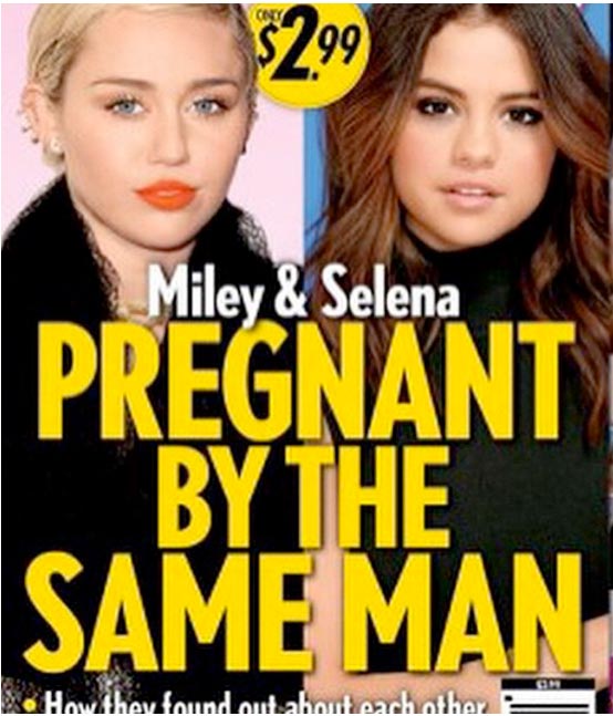 Miley Cyrus Pokes Fun at Justin Bieber Pregnancy Rumors
