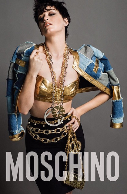 Katy Perry Gets Flashy for Moschino